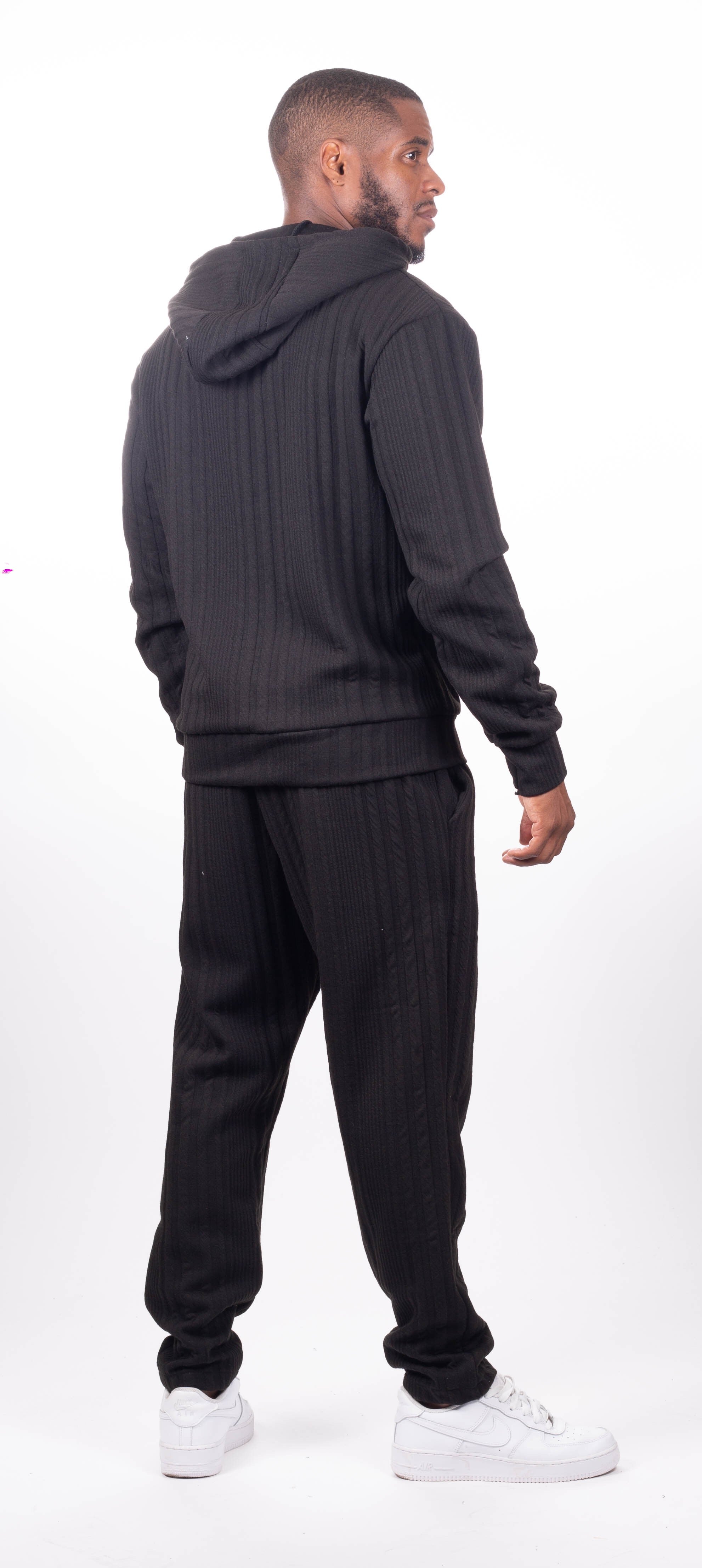 Black discount lounge tracksuit